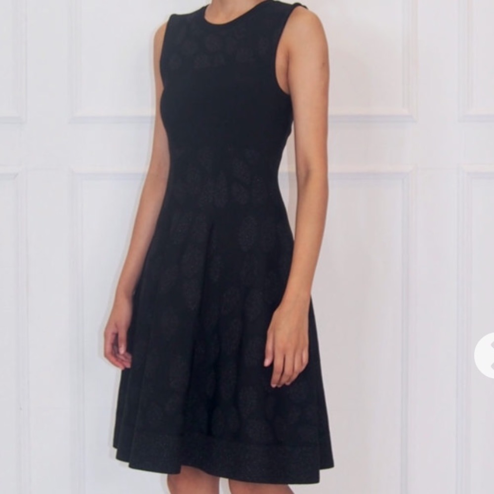 Issa London Black Sleeveless Midi Dress
